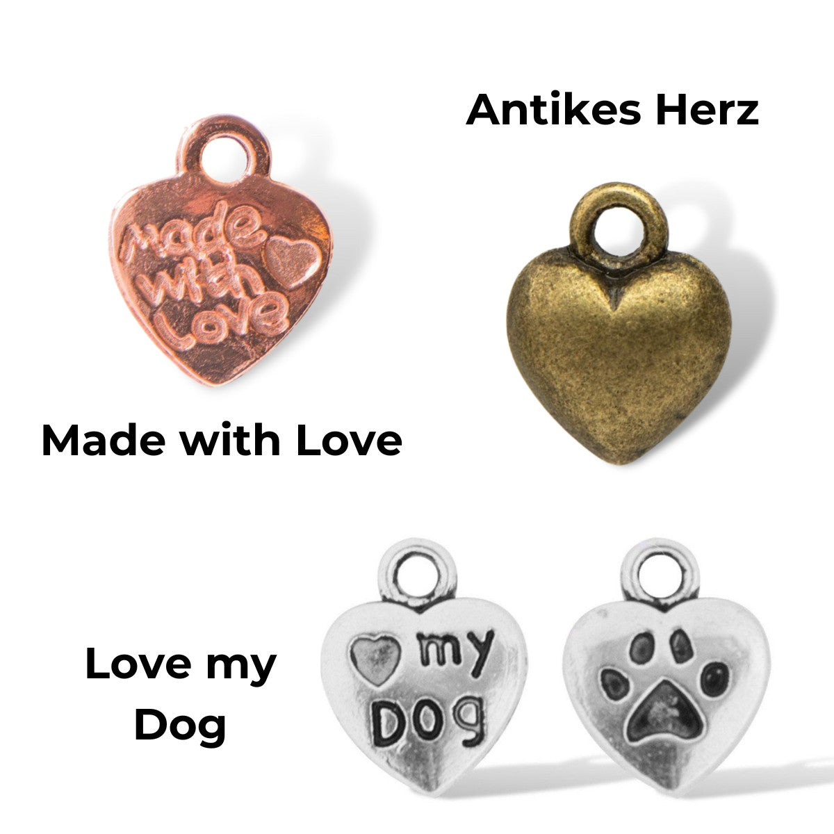 Kleiner Anhänger für Hundehalsband