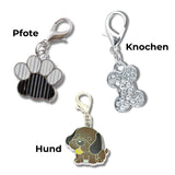 Verschiedene Anhänger als Accessoires