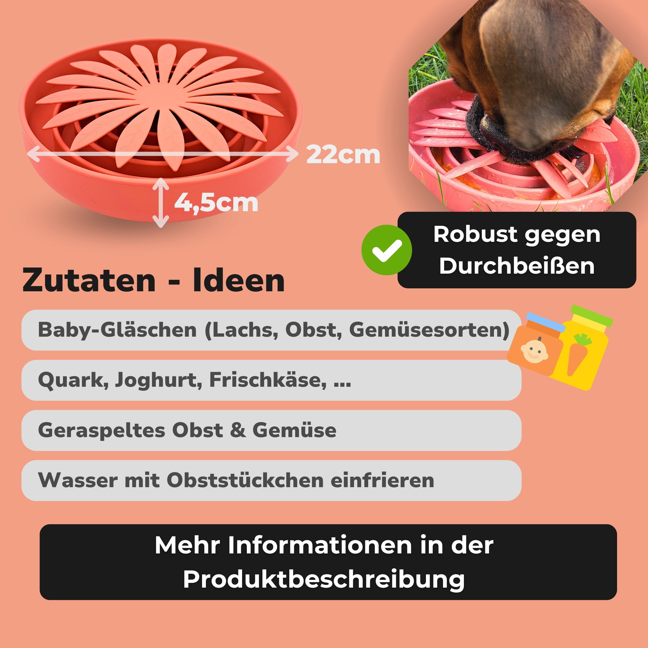 Ideen für Zutaten zur Fütterung an den Hund