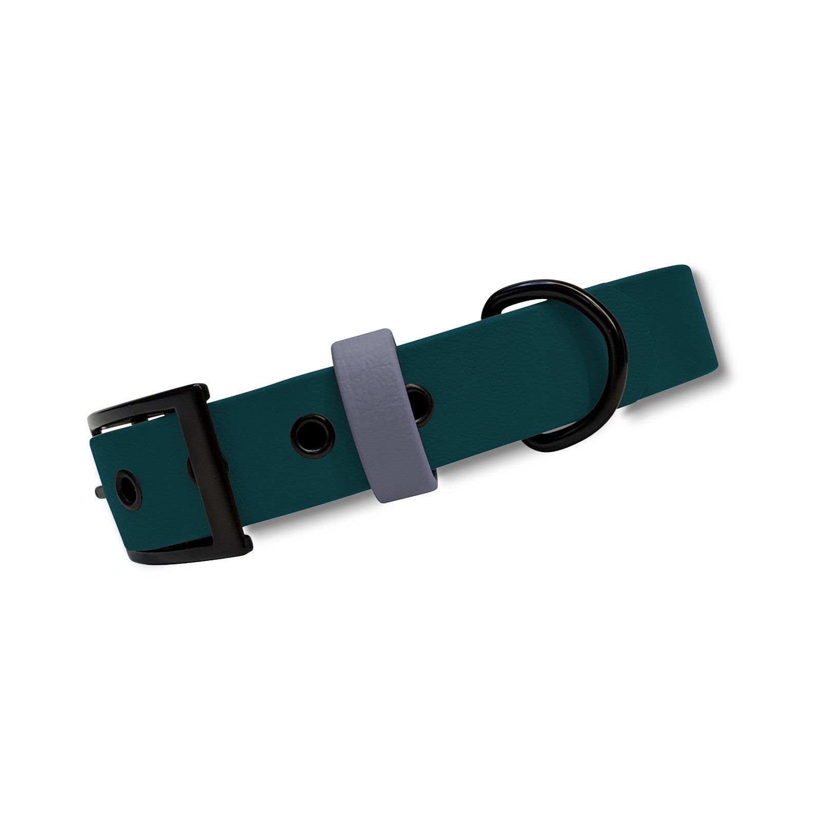 Biothane Halsband Dunkelgruen