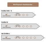 Lochabstand BioThane Halsband von SammyLunaDesigns