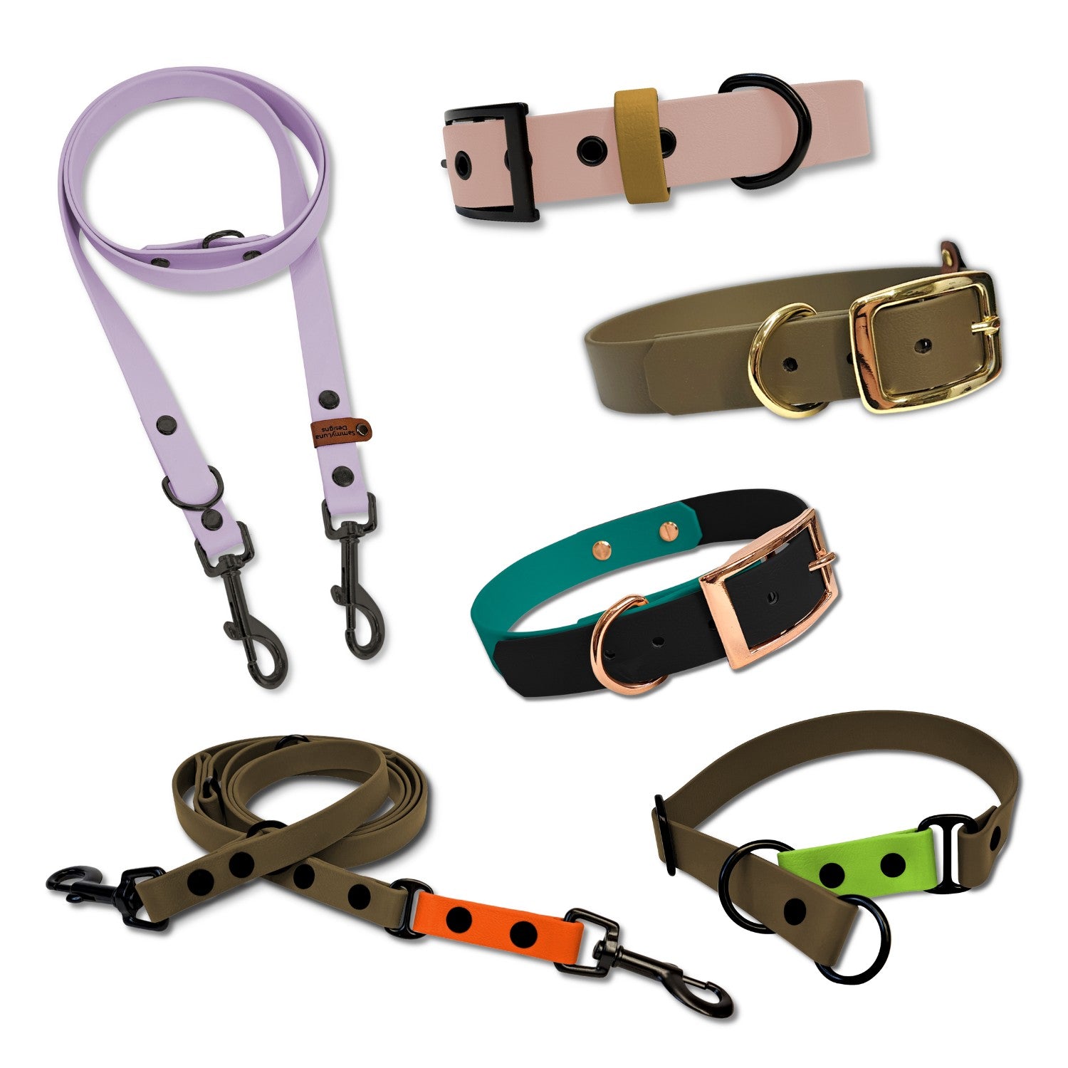 Biothane Leine und Halsband