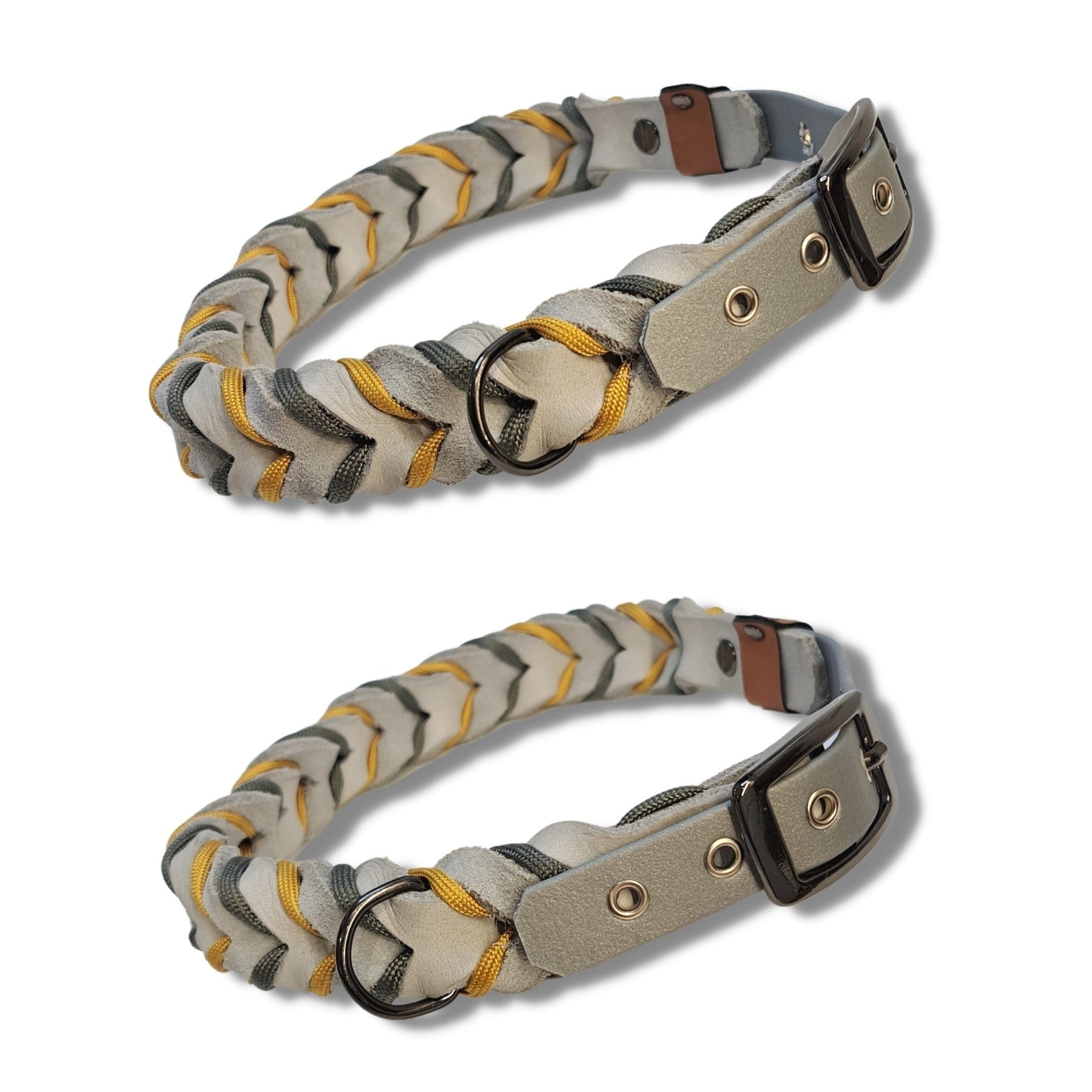 B-Ware Fettleder Halsband