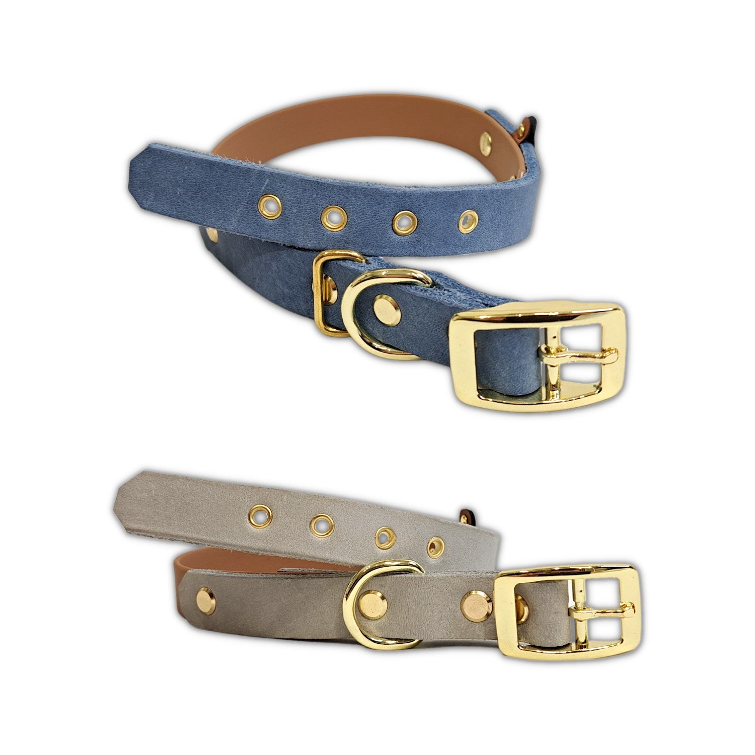 Hundehalsband aus weichem Fettleder