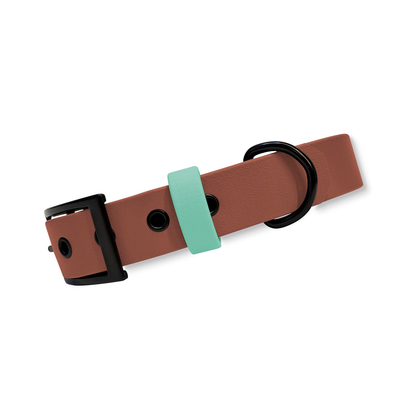 Biothane Halsband Rotbraun Karibik