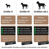 Größentabelle Triple Tauseil Halsband