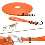 Schleppleine mit Funktion in der Farbe Neon-Orange