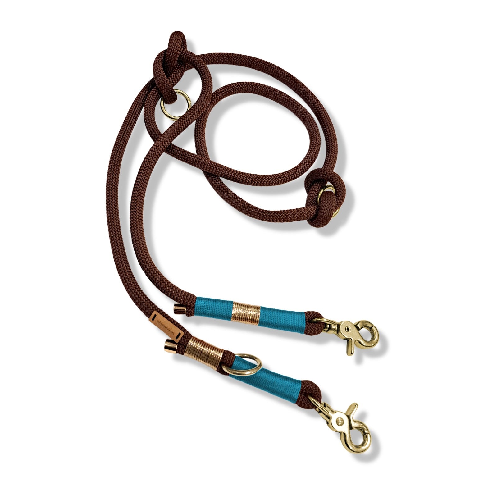 Tau Hundeleine Gold Blau