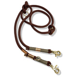 braune Tau Hundeleine Gold Tan