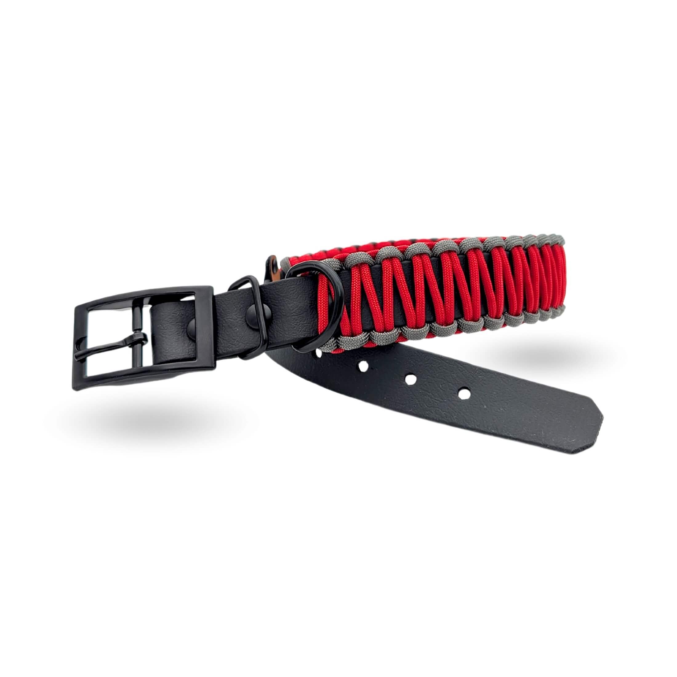 Breites Paracord Halsband (XXS-3XL)