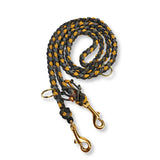 Leine Paracord reflektiv Gold