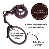 Retrieverleine Moxonleine Agilityleine in verschiedenen Farben konfigurierbar bei SammyLunaDesigns