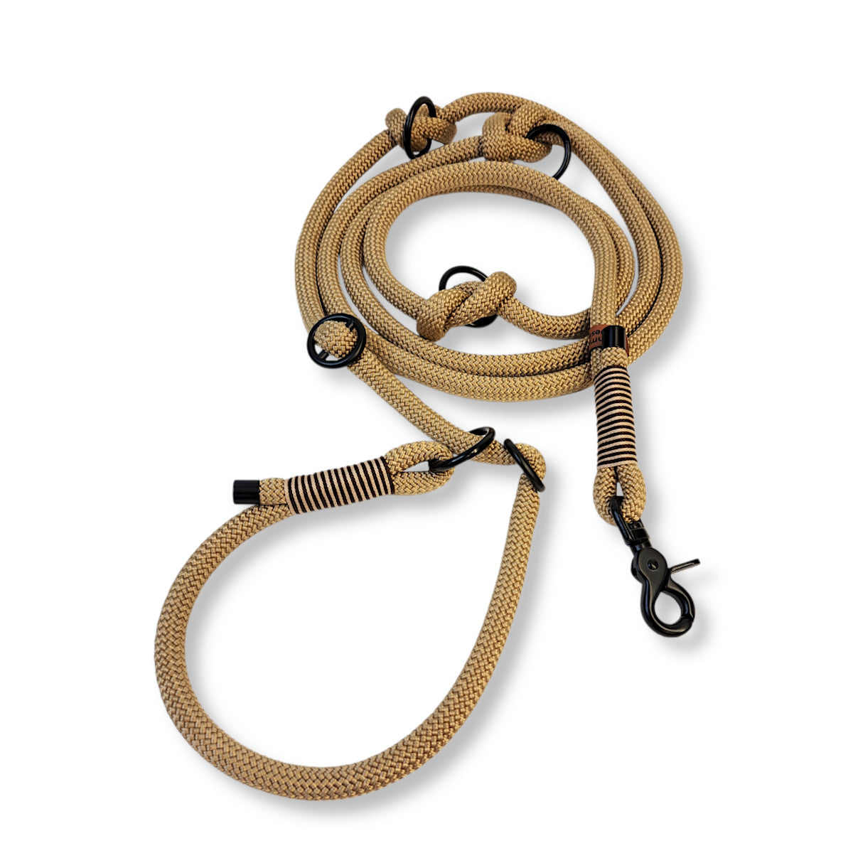 Retrieverleine Gold-Braun aus Premium-Tauseil