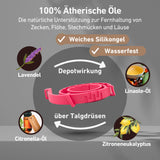 Depotwirkung des Zeckenhalsband mit natürlichen Inhaltsstoffen