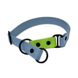 Zugstopp Biothane Halsband in Petrol Blau