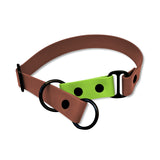 Zugstopp Halsband Biothane Rotbraun