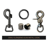 Gun-Metal Look Karabiner