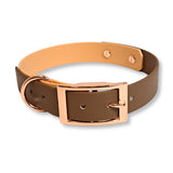 Halsband *Zadelbruin Roze*