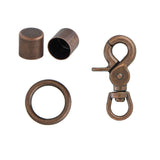 Scherenkarabiner in Kupferoptik