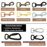 Schleppleine Karabiner Farben