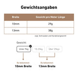 Schleppleine Gewichtsangabe